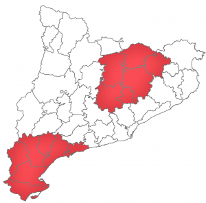 Mapa de cobertura de Cafeterres